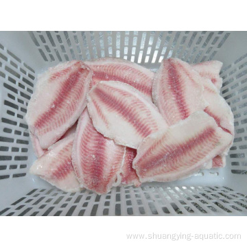 Chinese Frozen Iqf Tilapia Fillet Skinless Boneless 5-7oz